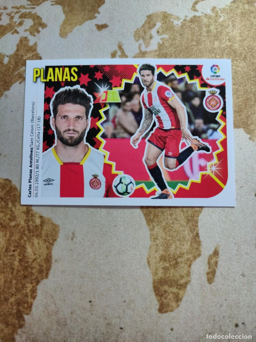 Cromos de Futebol: Liga ESTE Gir&oacute;na 8 B PLANAS 2018-19 18 19
