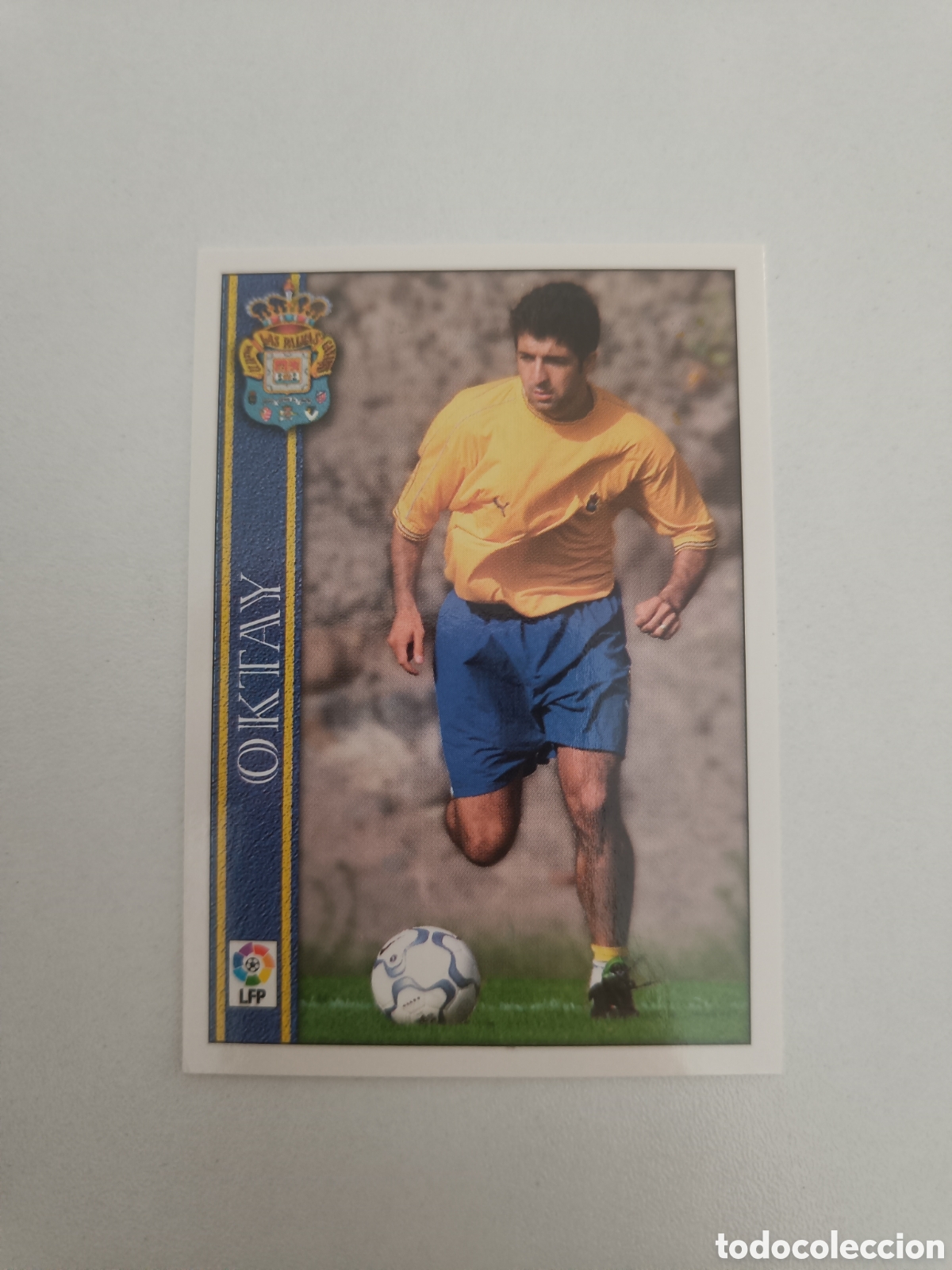 Figurine di Calcio: Fichas liga 2001 mundicromo 375 oktay palmas