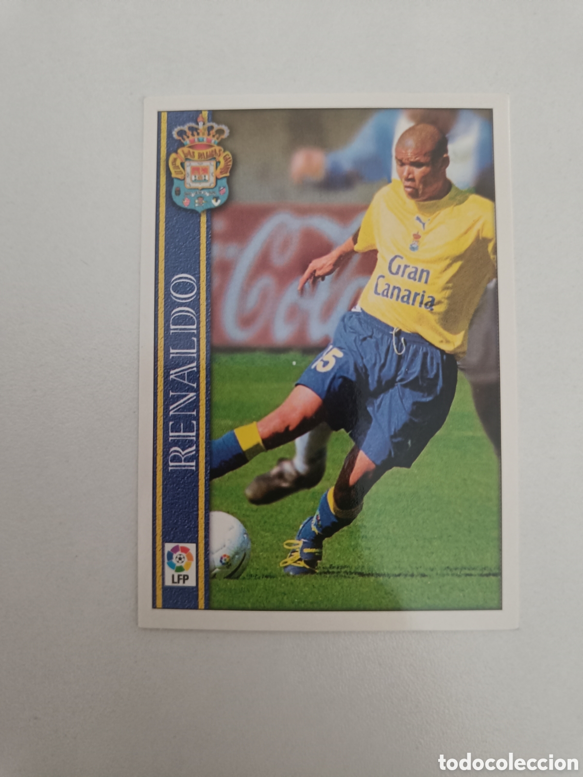 Football Stickers: Fichas liga 2001 mundicromo 375 reinaldo palmas
