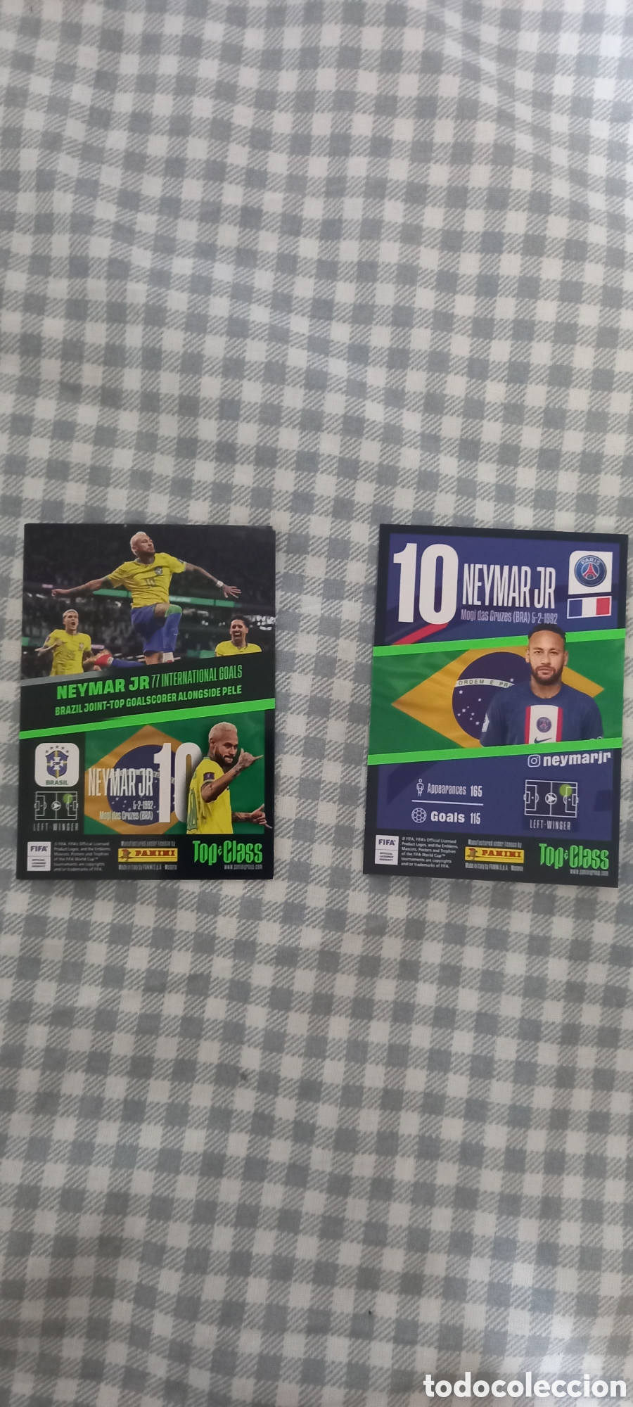 Cromos de f&uacute;tbol: Top class 2023 neymar - Foto 2