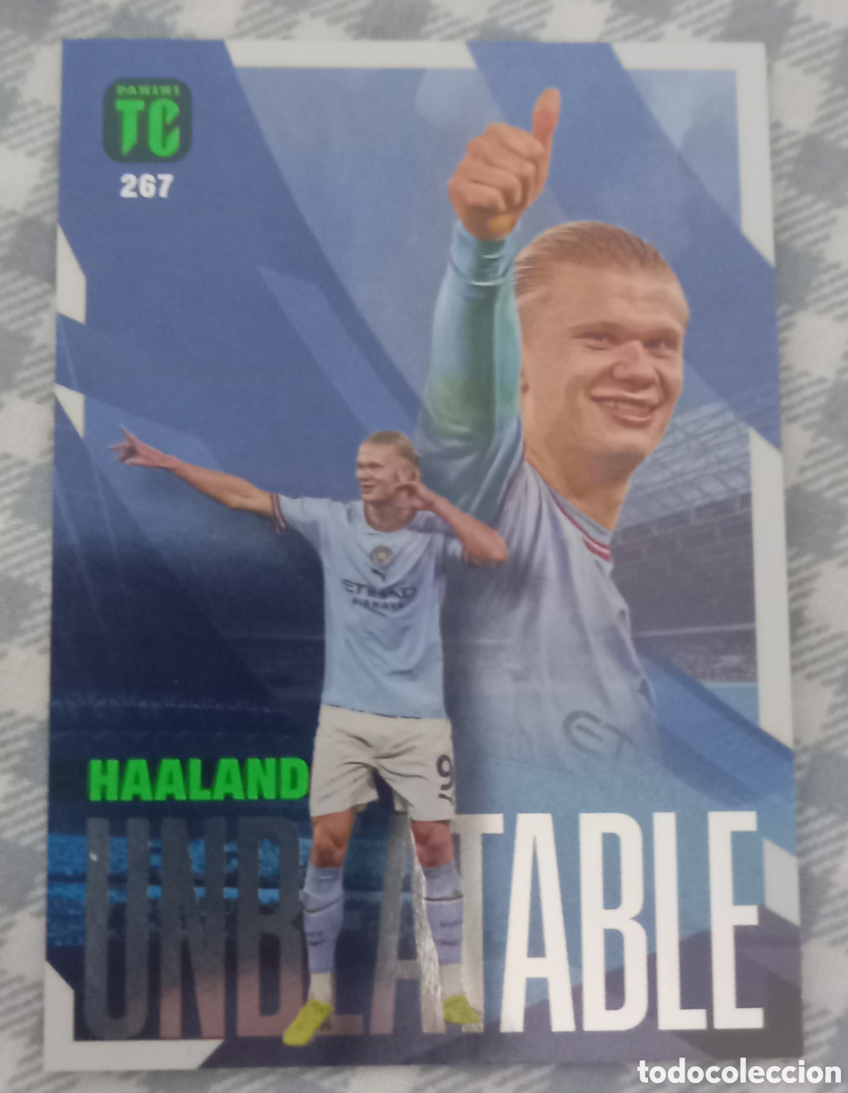 Cromos de f&uacute;tbol: Haaland topp class 2023 - Foto 1