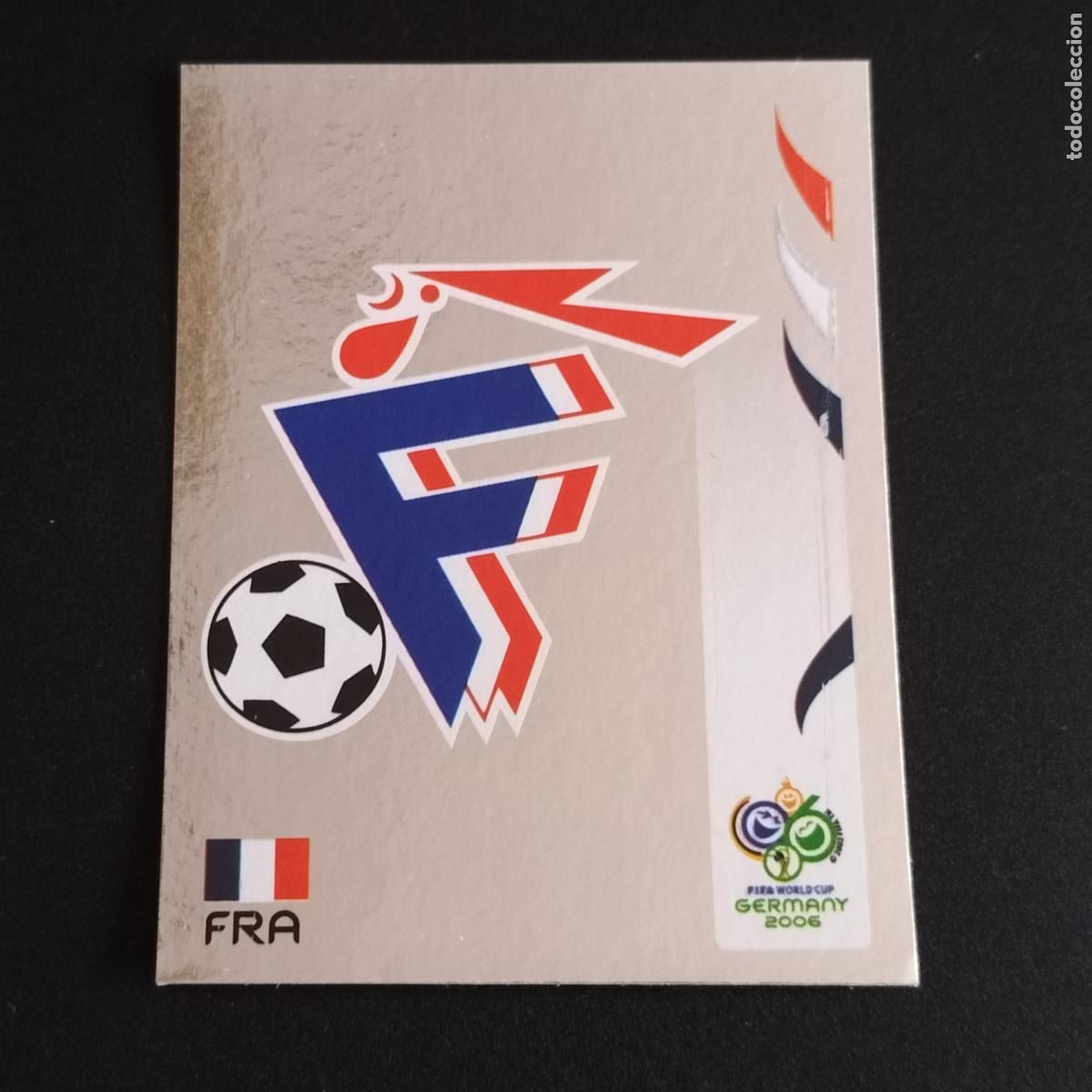Cromos de F&uacute;tbol: 455 ESCUDO LOGO FRANCIA CROMOS FIFA WORLD CUP GERMANY 2006 MUNDIAL FUTBOL ALEMANIA PANINI