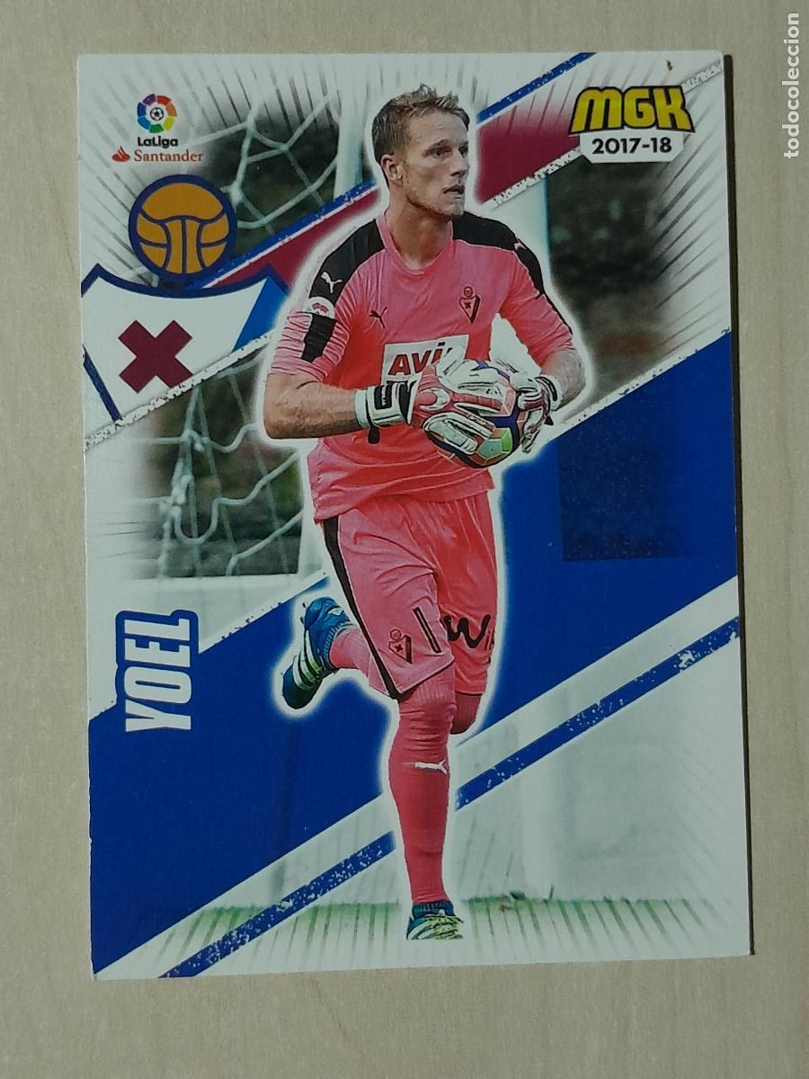 Cromos de f&uacute;tbol: CROMO N&ordm; 192 JOEL - MEGACRACKS 2017 18 - EIBAR - Foto 1