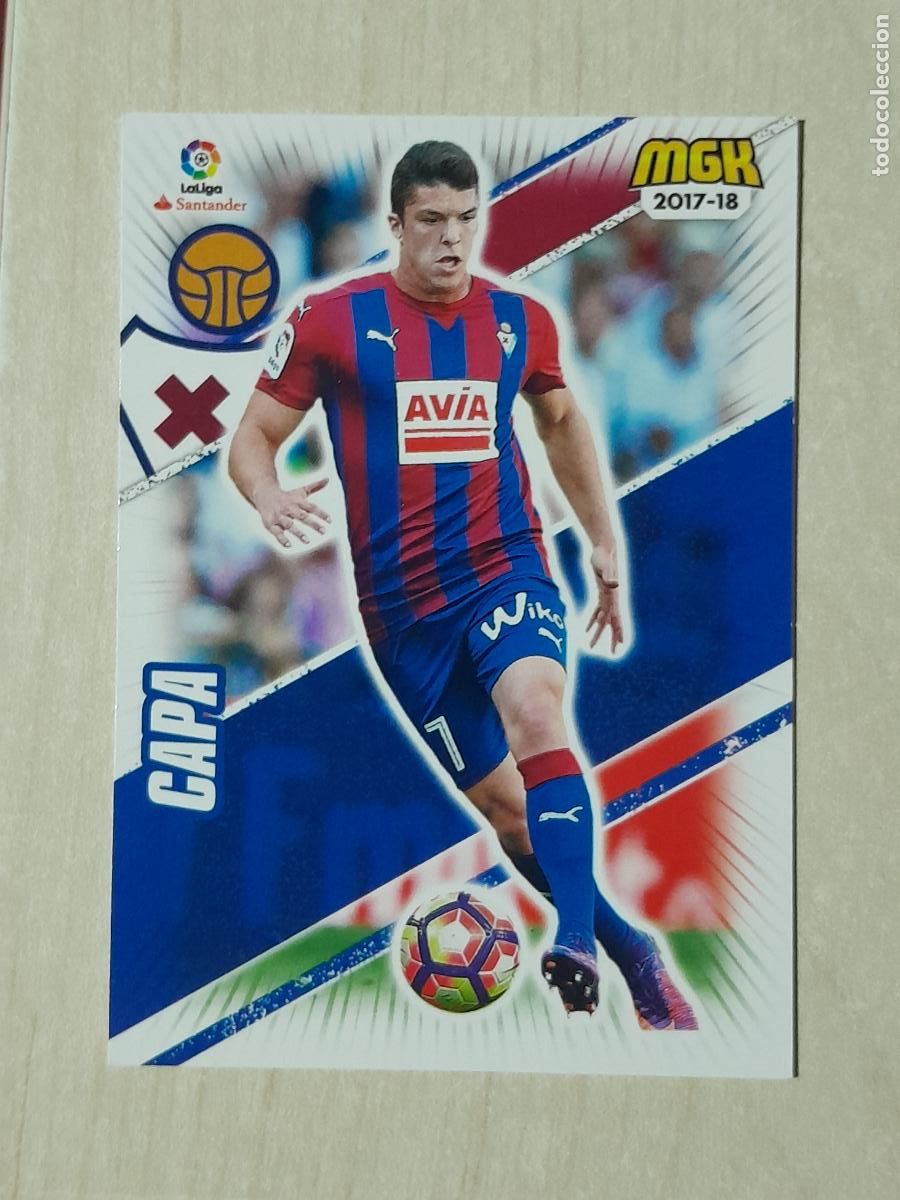 Cromos de f&uacute;tbol: CROMO N&ordm; 193 CAPA - MEGACRACKS 2017 18 - EIBAR - Foto 1