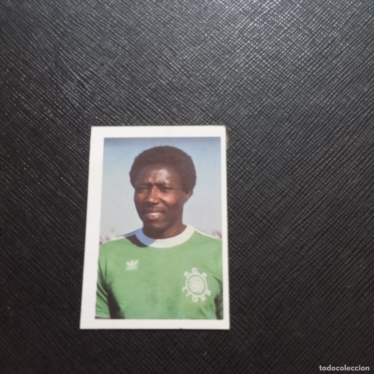 Cromos de F&uacute;tbol: 94 NGUEA NKONO NIGERIA FHER ESPA&Ntilde;A MUNDIAL 1982 CROMO FUTBOL 82 - DESPEGADO - A124 PG163