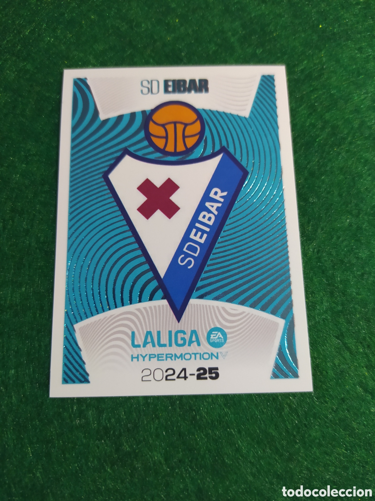 Cromos de F&uacute;tbol: Escudo eibar liga hypermotions liga este 2024 2025 24 25 nuevo sin pegar