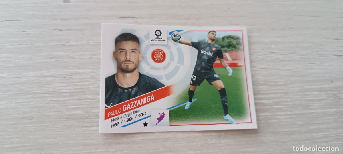 Cromos de f&uacute;tbol: CAZZANIGA COLOCA NUNCA PEGADO LIGA ESTE 22 23 2022 2023