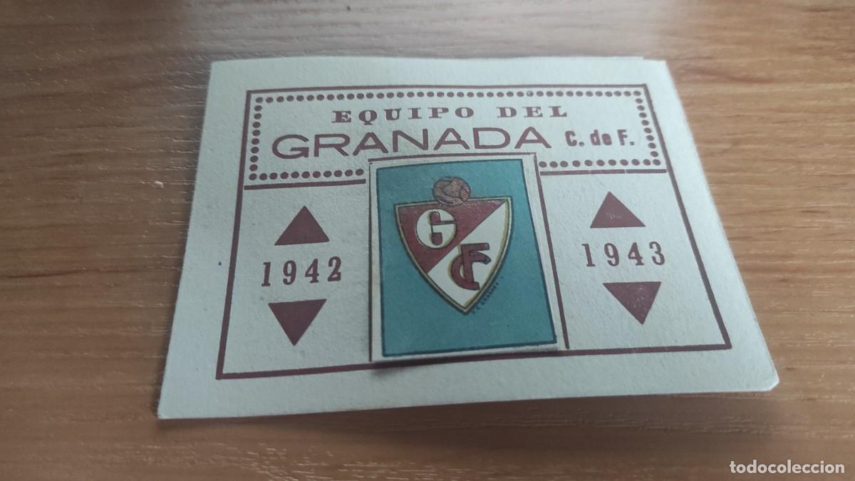 Cromos de f&uacute;tbol: &Aacute;lbum Deportivo Granada. Casulleras 1942 1943