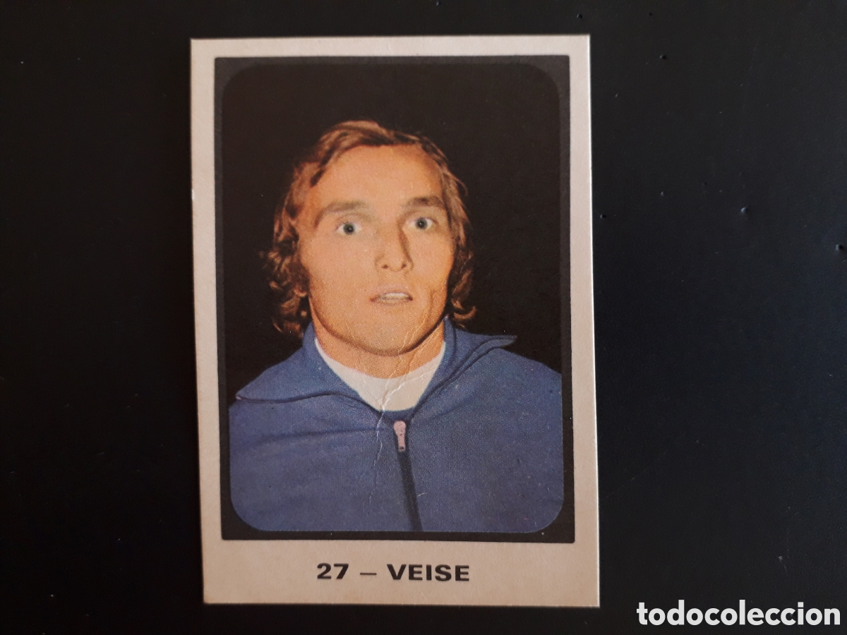 Cartes &agrave; collectionner de Football: VEISE, ALEMANIA ORIENTAL N&deg; 27 F&Uacute;TBOL MUNICH 1974 74 RUIZ ROMERO DESPEGADO PEDIDO M&Iacute;NIMO 3&euro;
