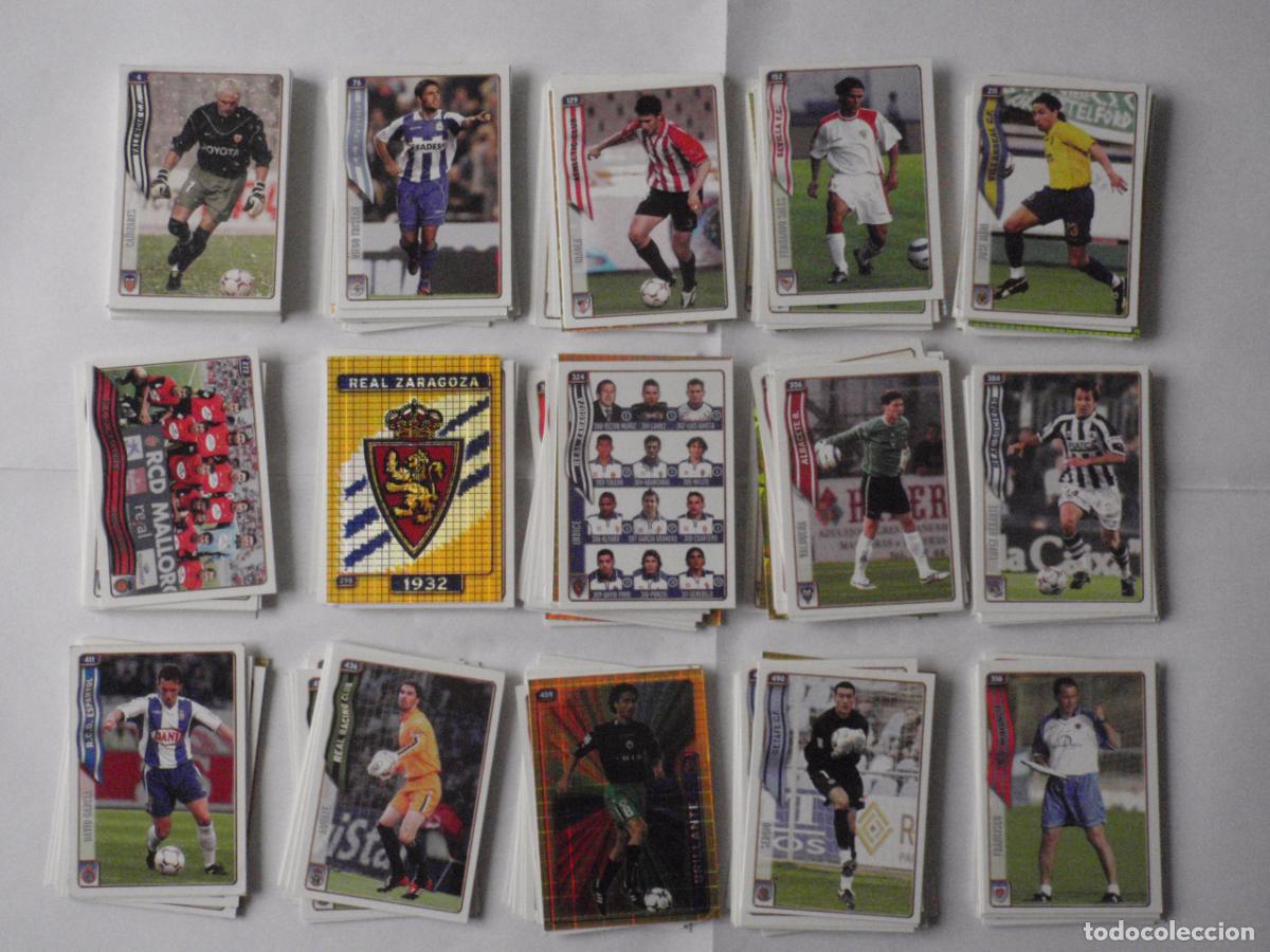 Cromos de Futebol: Lote 225 Cromos f&uacute;tbol DIFERENTES. Trading Cards LAS FICHAS DE LA LIGA 2004 2005 Mundicromo 04 05