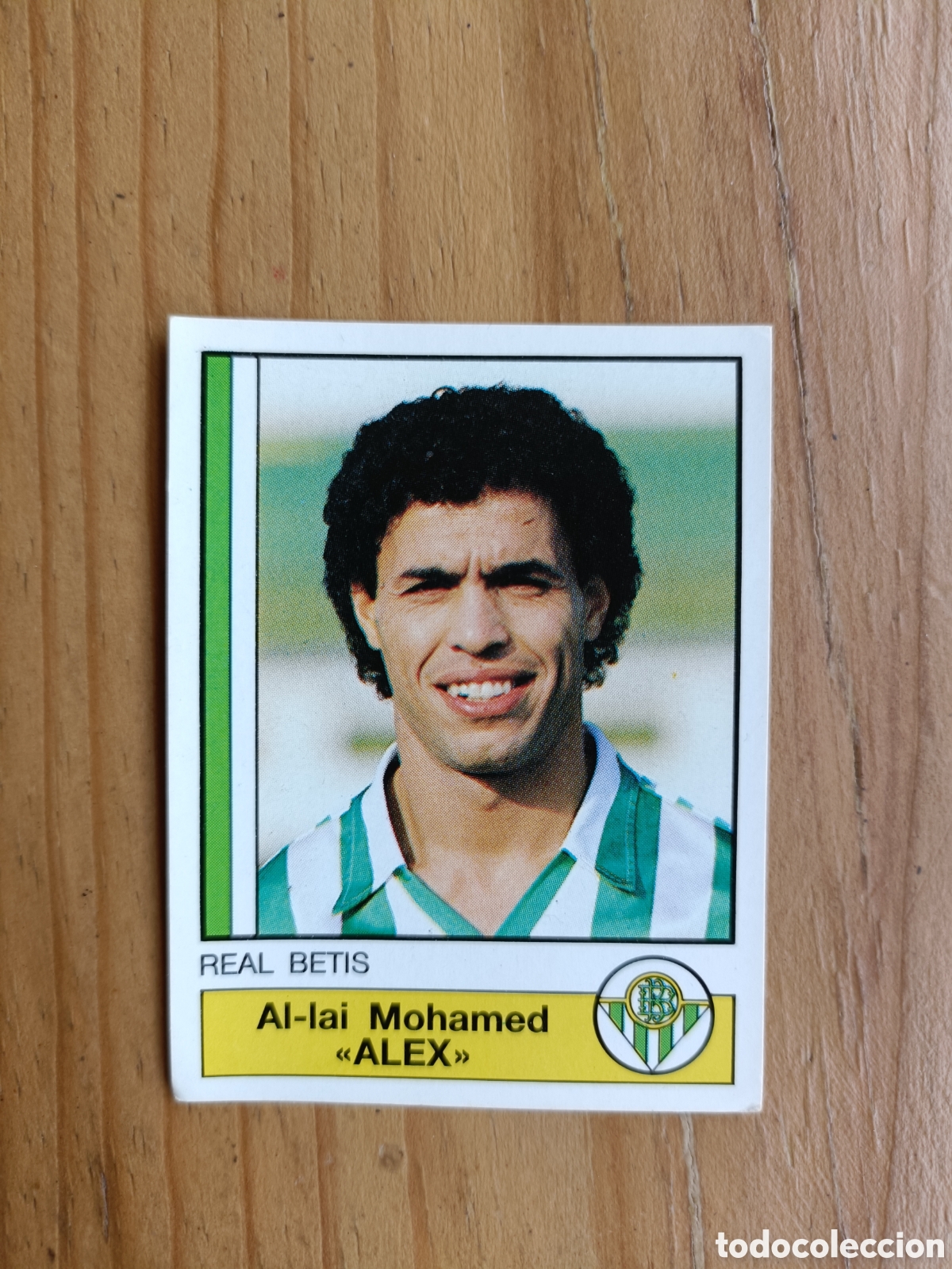 Cromos de F&uacute;tbol: Cromo Futbol 87 N&deg;64 Alex Real Betis Nuevo, sin pegar