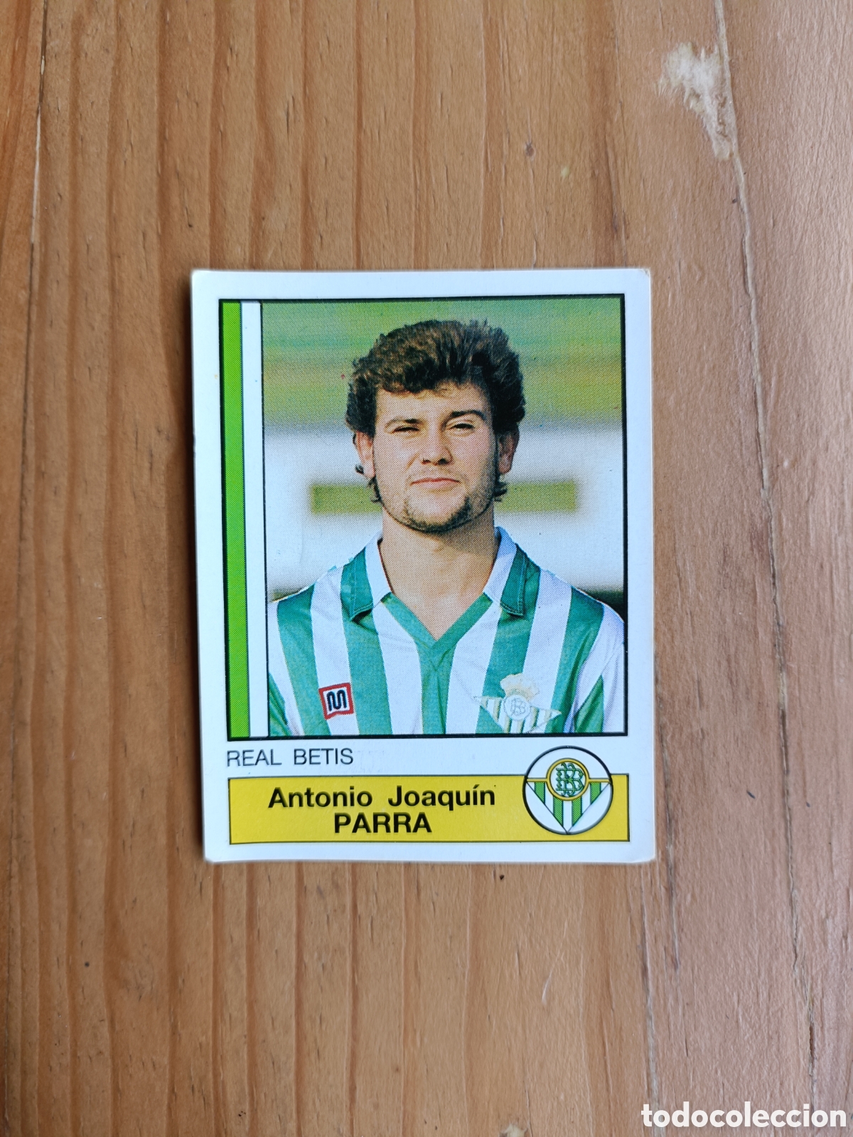 Cromos de F&uacute;tbol: Cromo Futbol 87 N&deg;69 Parra Real Betis Nuevo, sin pegar