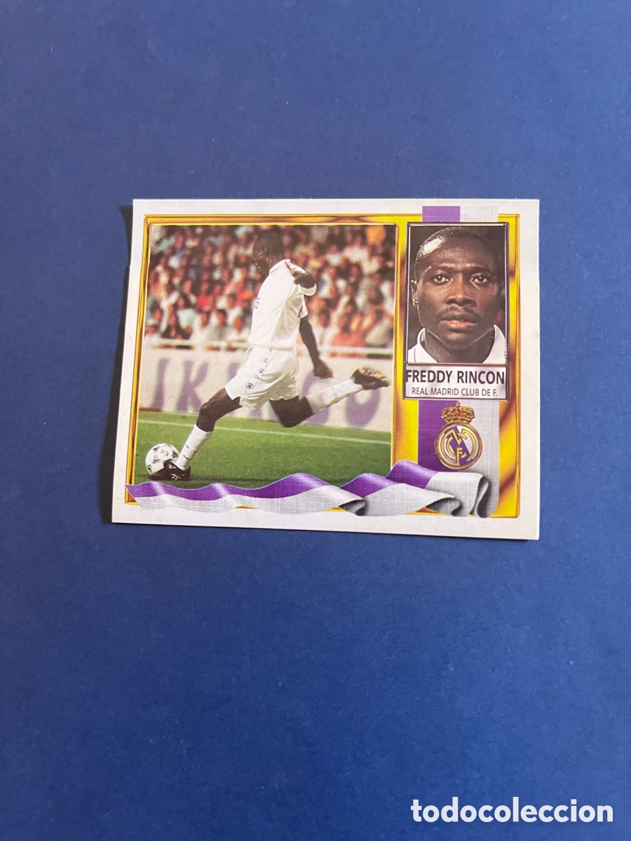 Cromos de f&uacute;tbol: CROMO FREDDY RINC&Oacute;N ESTE 95/96 (VENTANILLA) - Foto 1