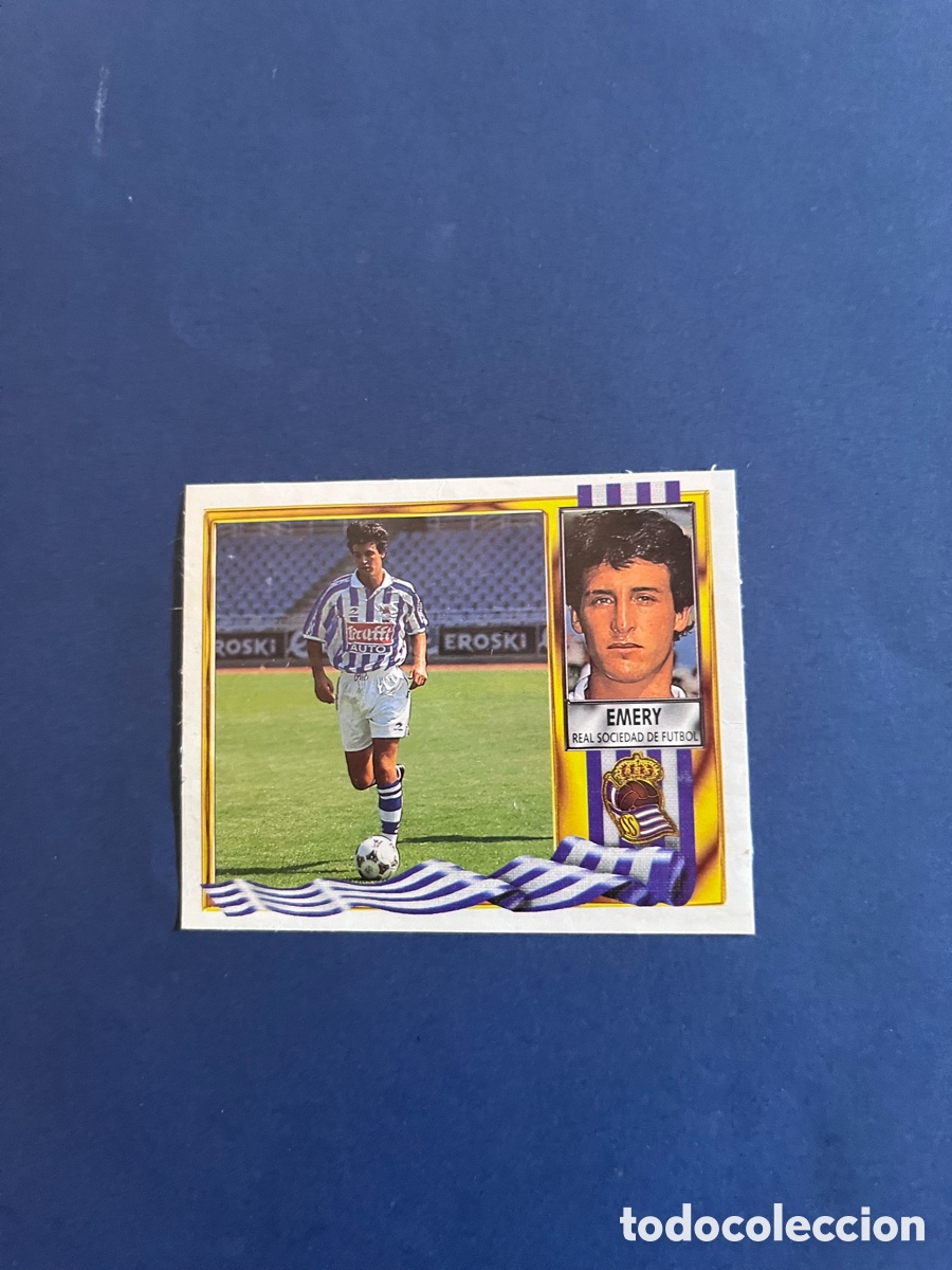 Cromos de f&uacute;tbol: CROMO EMERY ESTE 95/96 (RECUPERADO)