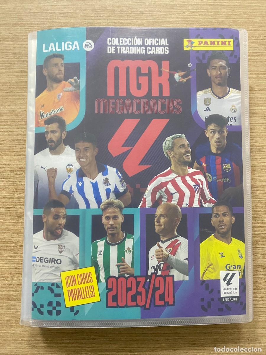 Cromos de f&uacute;tbol: COLECCION COMPLETA Y SIN PEGAR CROMOS NUEVOS DE SOBRE LA LIGA TEMPORADA 2023 2024 23 24 MEGACRACKS