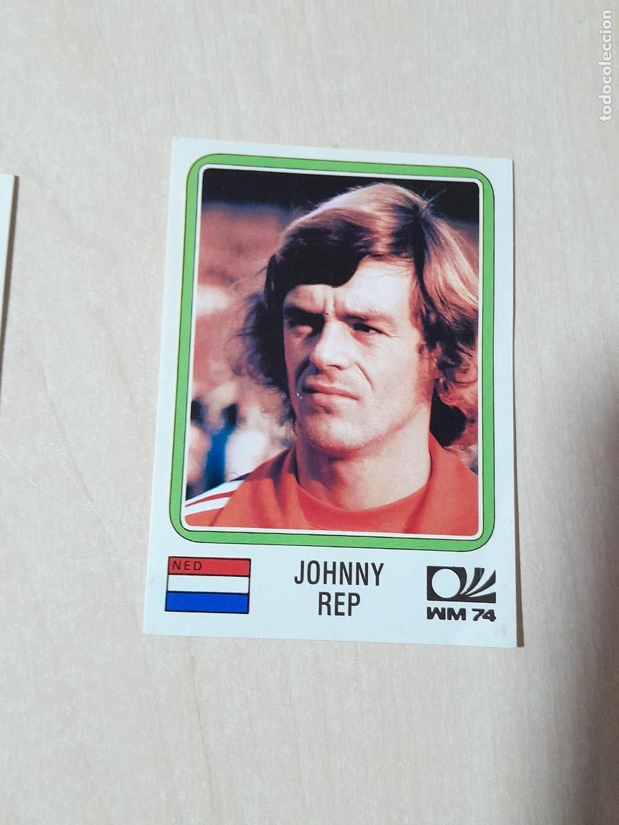 Cartes &agrave; collectionner de Football: CROMO N&ordm; 88 JOHNNY REP - WORLD CUP STORY SONRIC&acute;S. PANINI - NUNCA PEGADO