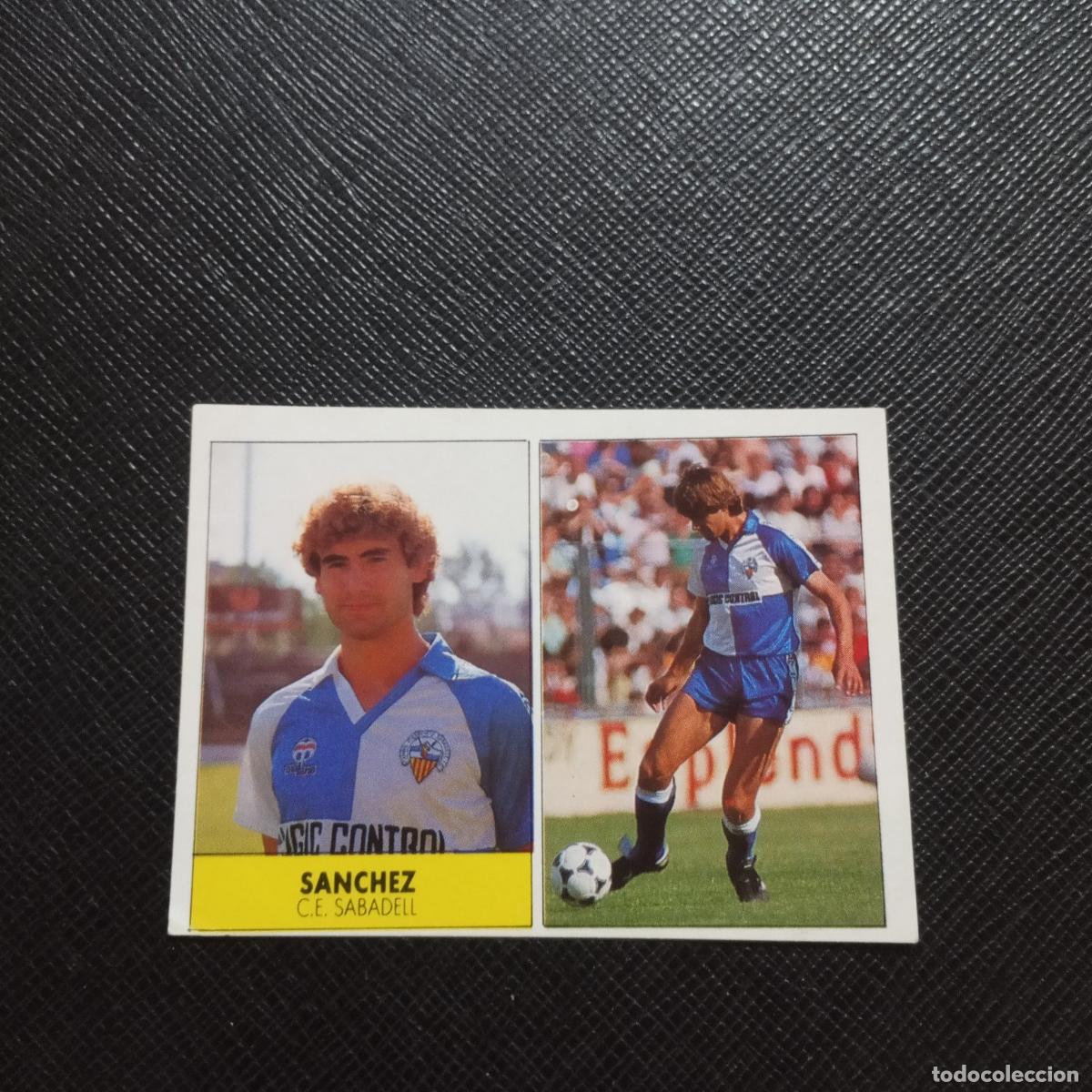 Fu&szlig;ball-Sticker: SANCHEZ SABADELL FESTIVAL 1987 1988 CROMO FUTBOL LIGA 87 88 - SIN PEGAR - A17 PG478