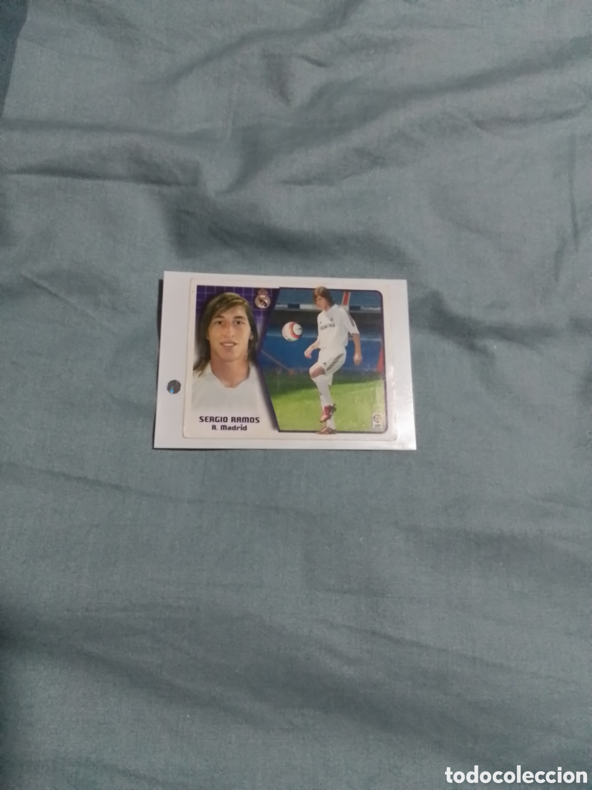 Cromos de f&uacute;tbol: Cromo Sergio Ramos Real Madrid - Foto 1