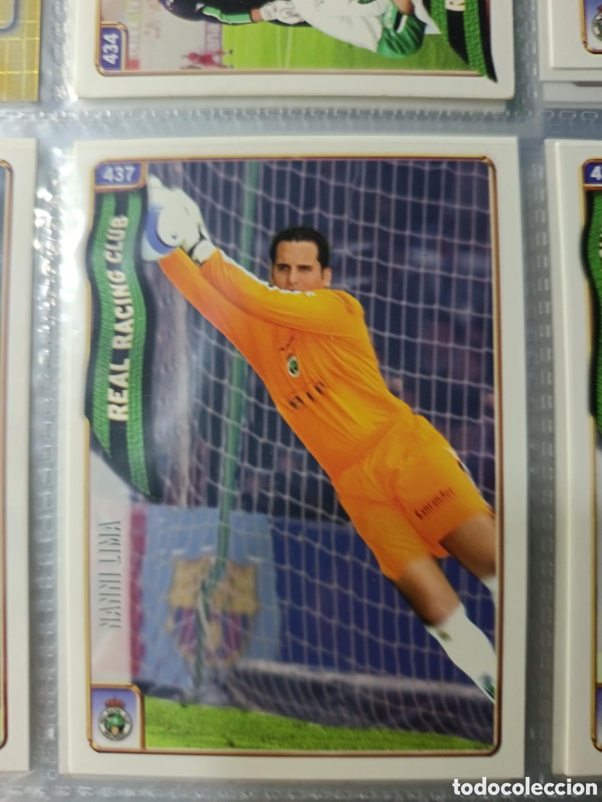 Cromos de f&uacute;tbol: 437 Mauricio Daniel Mundicromo 2004/2005