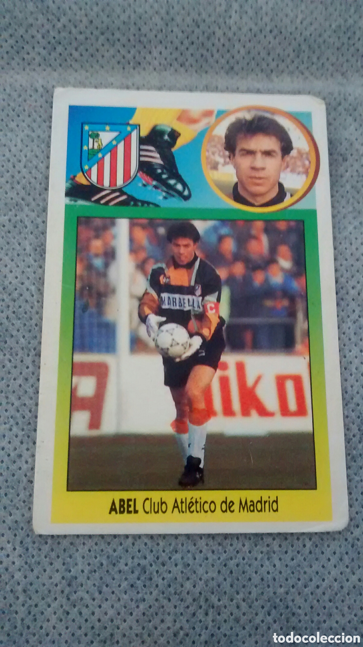Cromos de f&uacute;tbol: 1993 93 94 ESTE ABEL, AT. MADRID - Foto 1