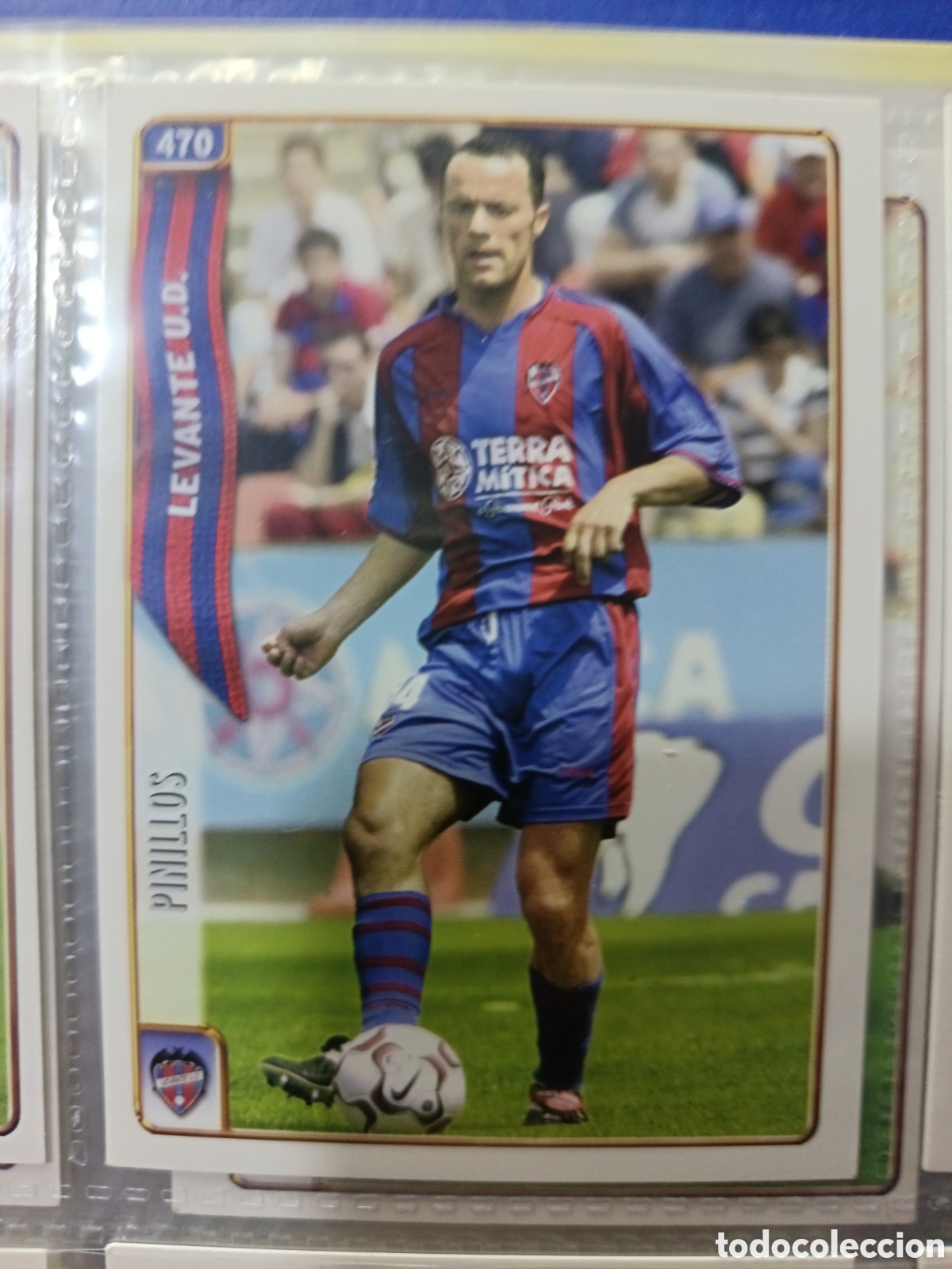 Cromos de f&uacute;tbol: 470 Pinillos Mundicromo 2004/2005