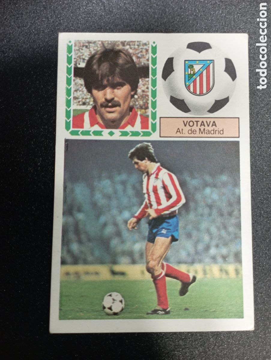 Cromos de f&uacute;tbol: Ediciones Este 83-84 VOTAVA AT. DE MADRID - Foto 1