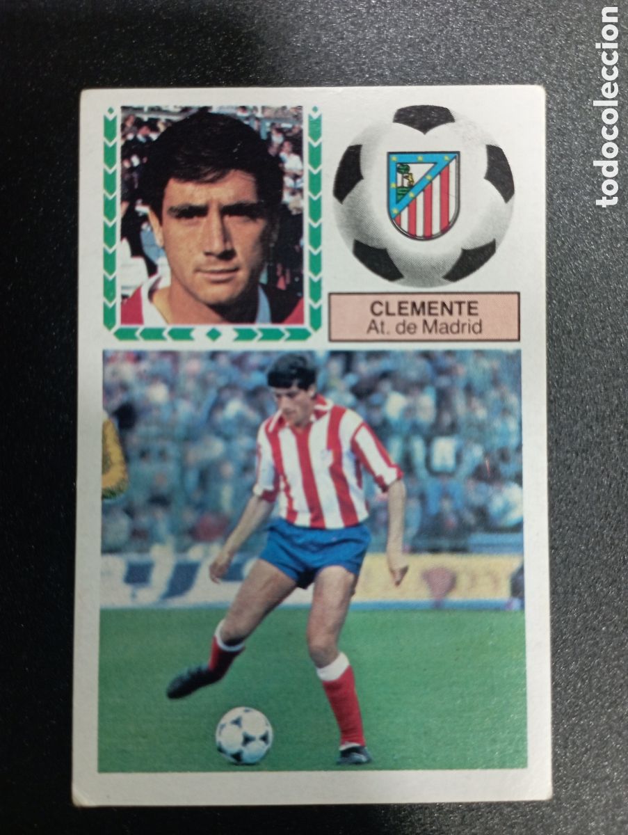 Cromos de f&uacute;tbol: Ediciones Este 83-84 CLEMENTE AT. DE MADRID - Foto 1