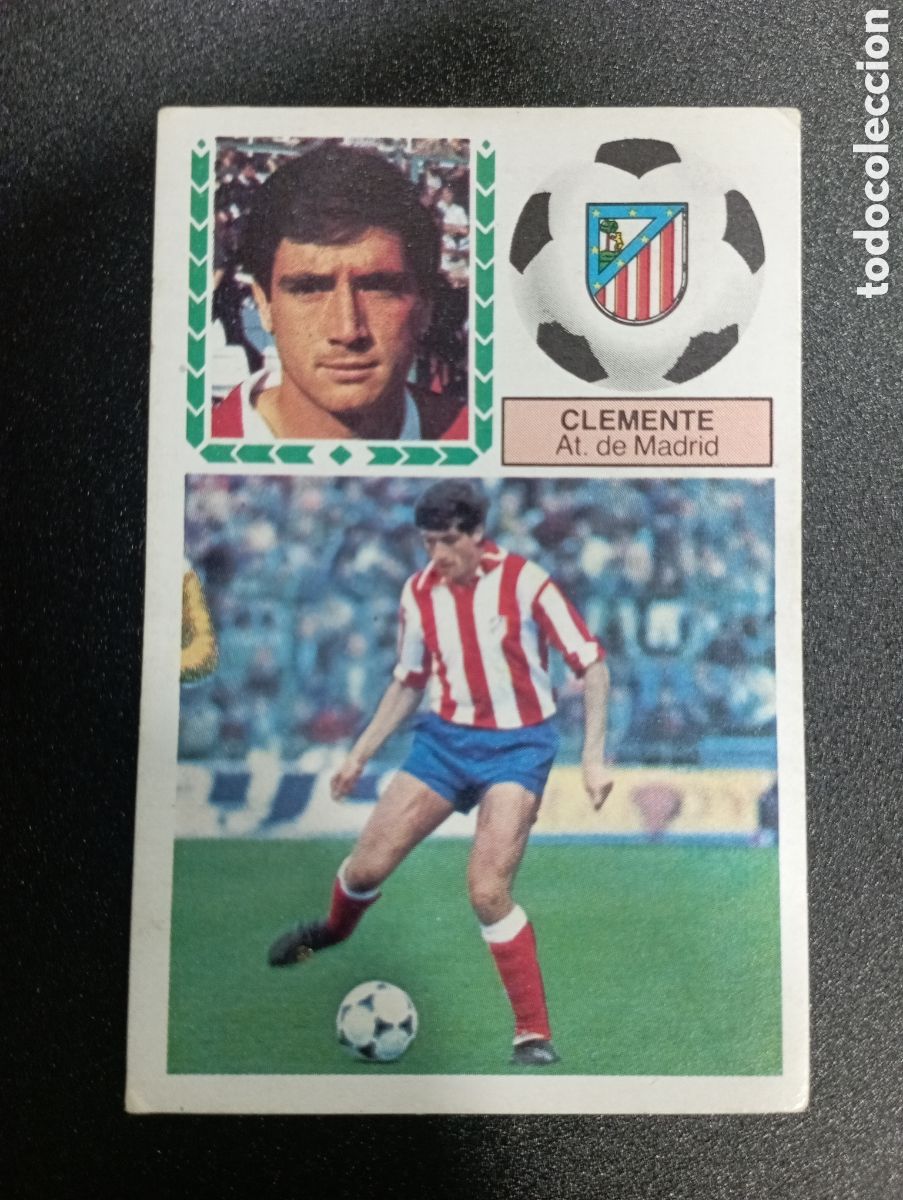 Cromos de f&uacute;tbol: Ediciones Este 83-84 CLEMENTE AT. DE MADRID - Foto 1