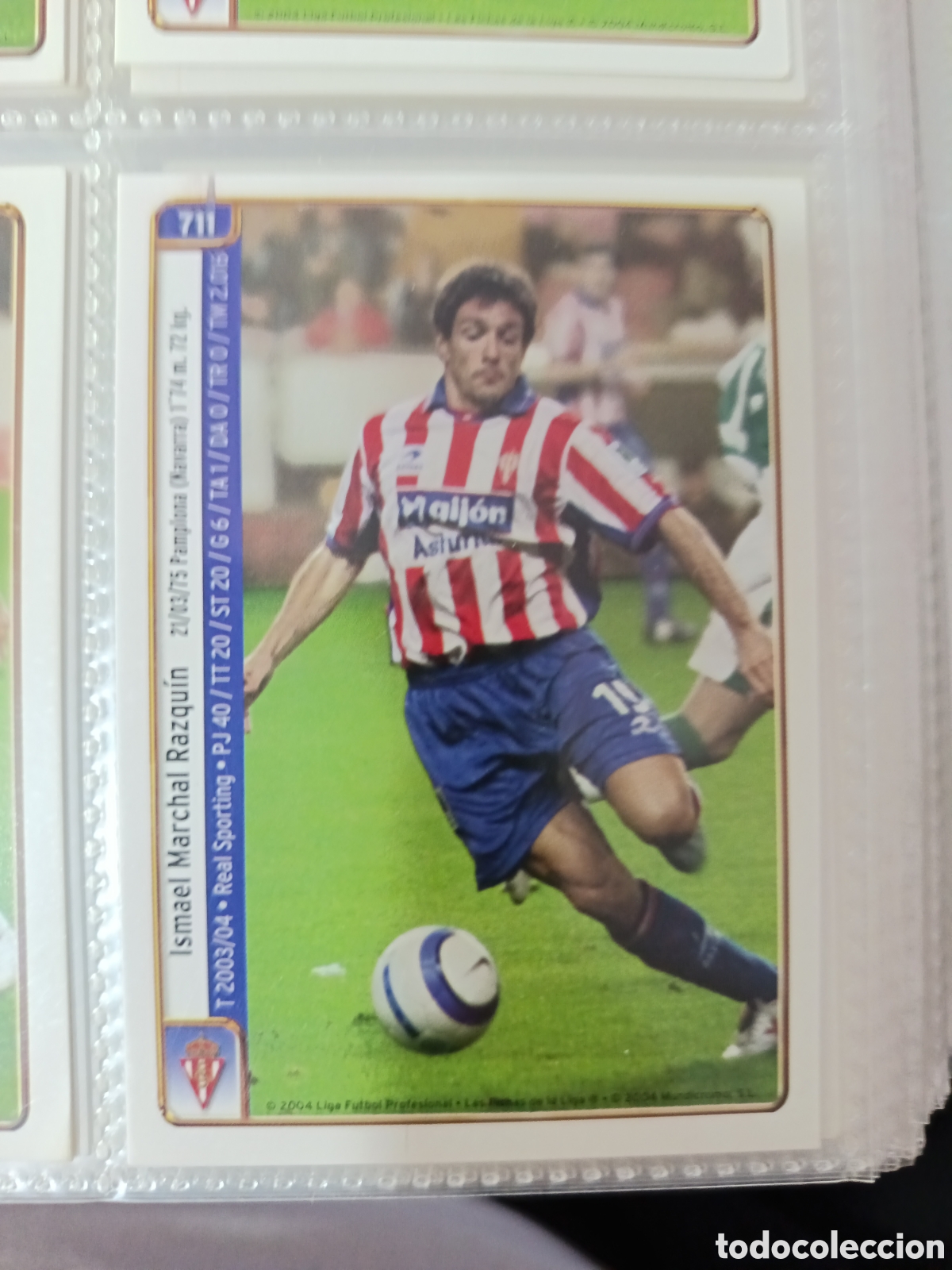 Cromos de F&uacute;tbol: 711 Ismael Mundicromo 2004/2005