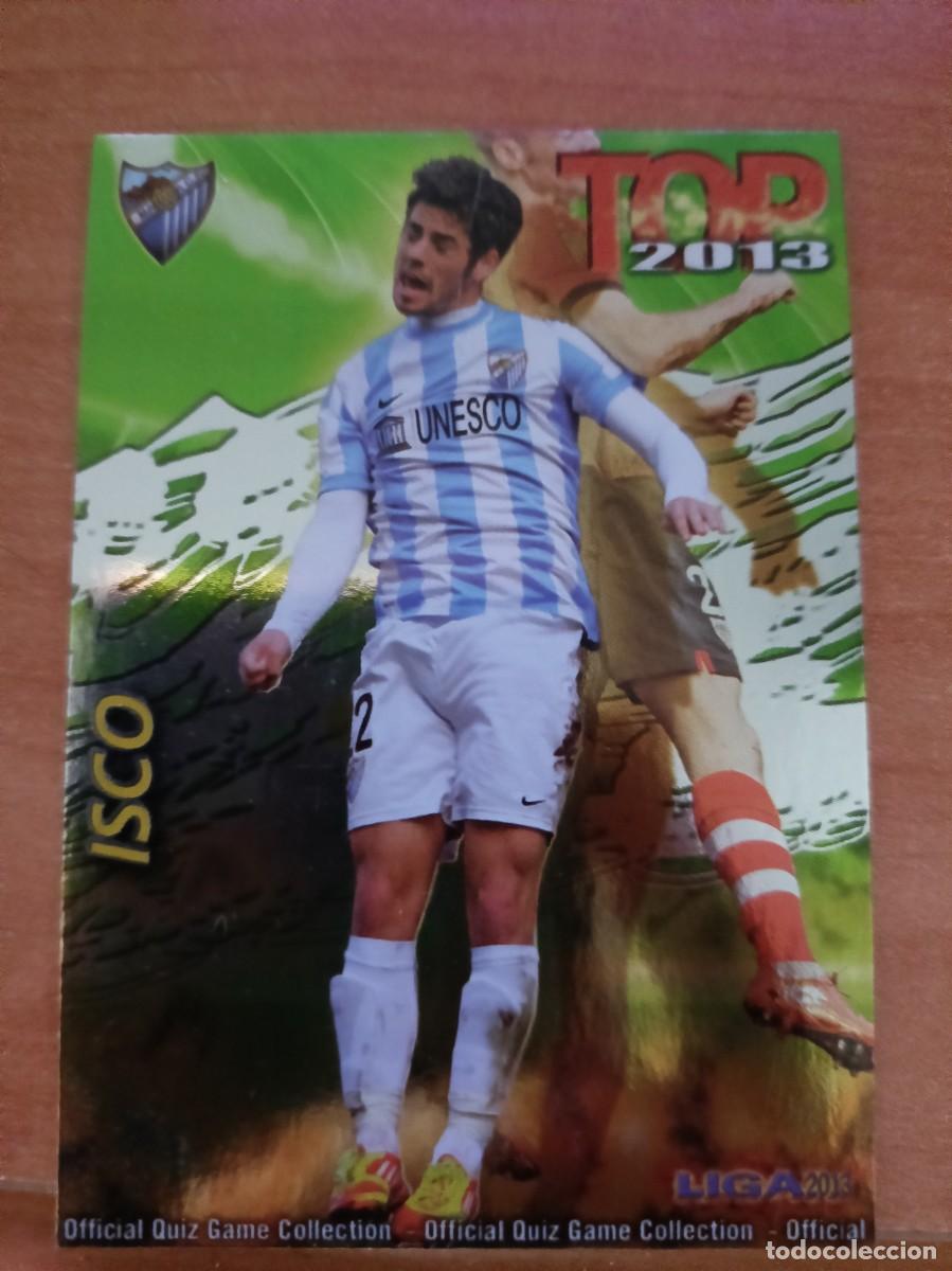 Cromos de f&uacute;tbol: isco, top 2013. malaga - Foto 1