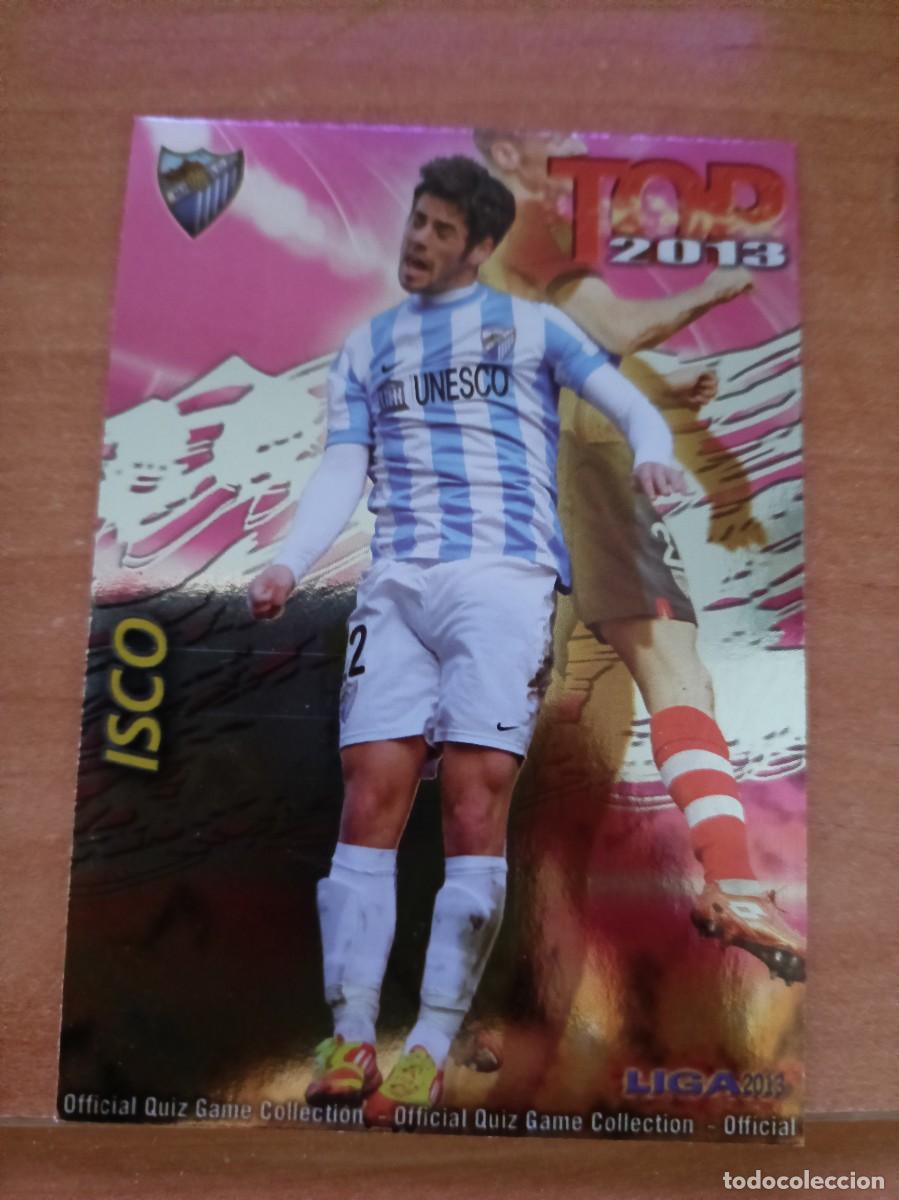 Cromos de f&uacute;tbol: isco, top 2013. malaga - Foto 1