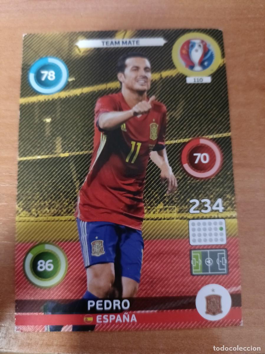Cromos de f&uacute;tbol: pedro, euro 2016 francia - Foto 1
