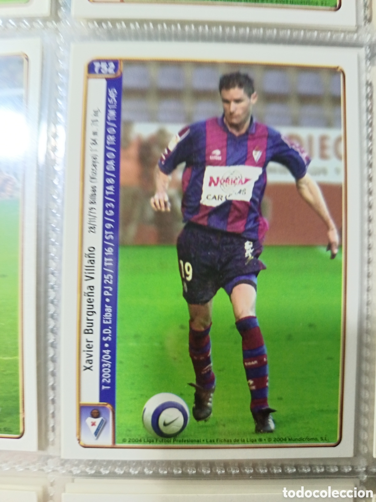 Cromos de f&uacute;tbol: 752 Xavier Mundicromo 2004/2005
