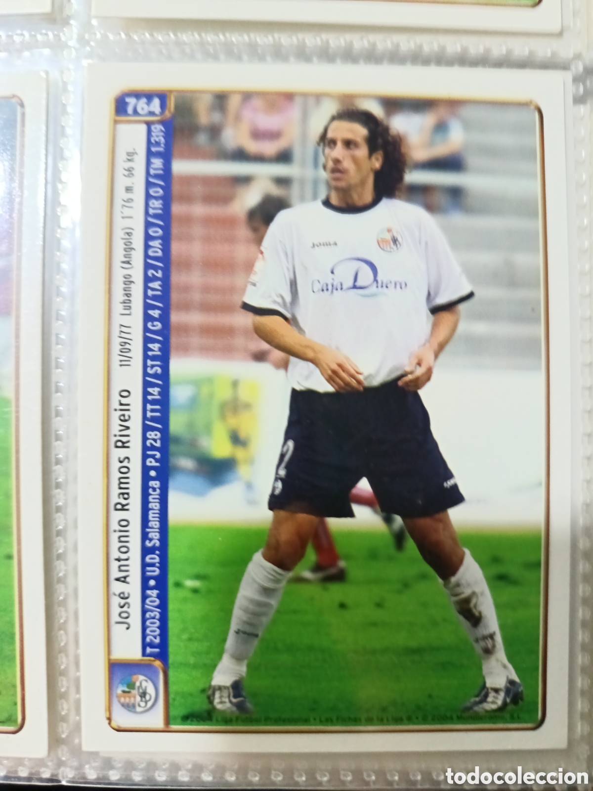 Cromos de f&uacute;tbol: 764 Jose Mundicromo 2004/2005