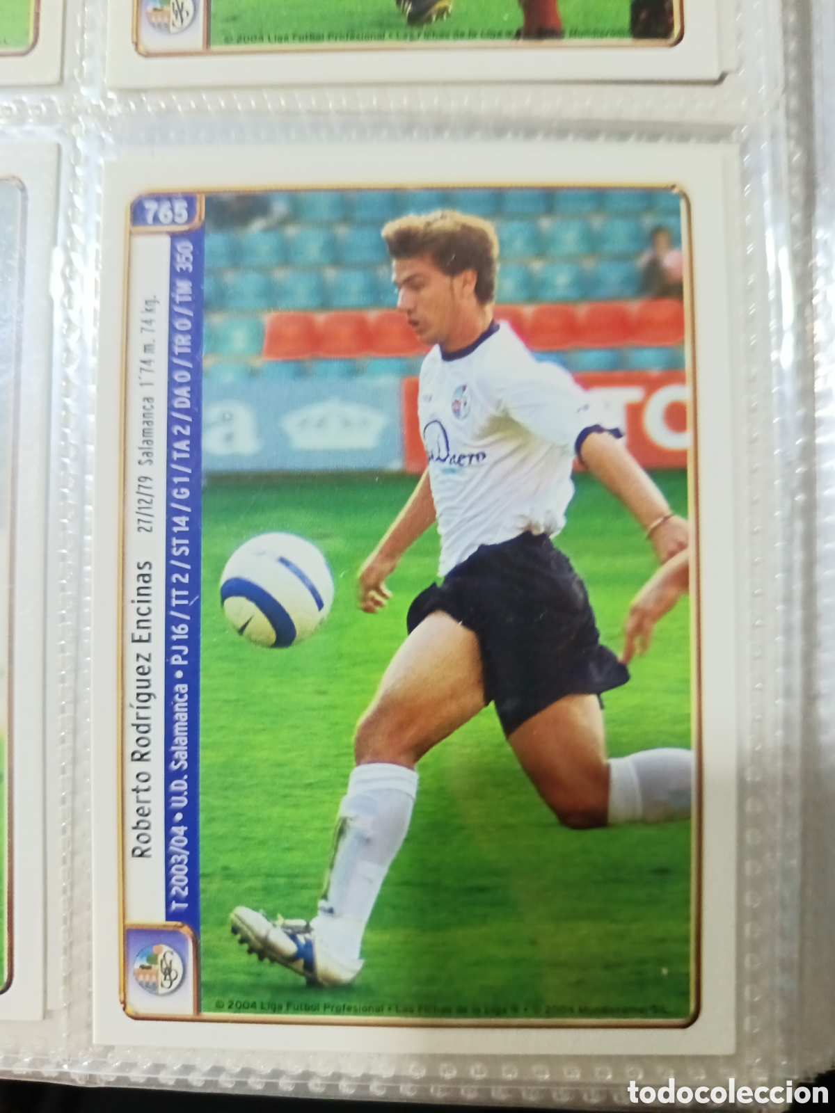 Cromos de f&uacute;tbol: 765 Brit Mundicromo 2004/2005