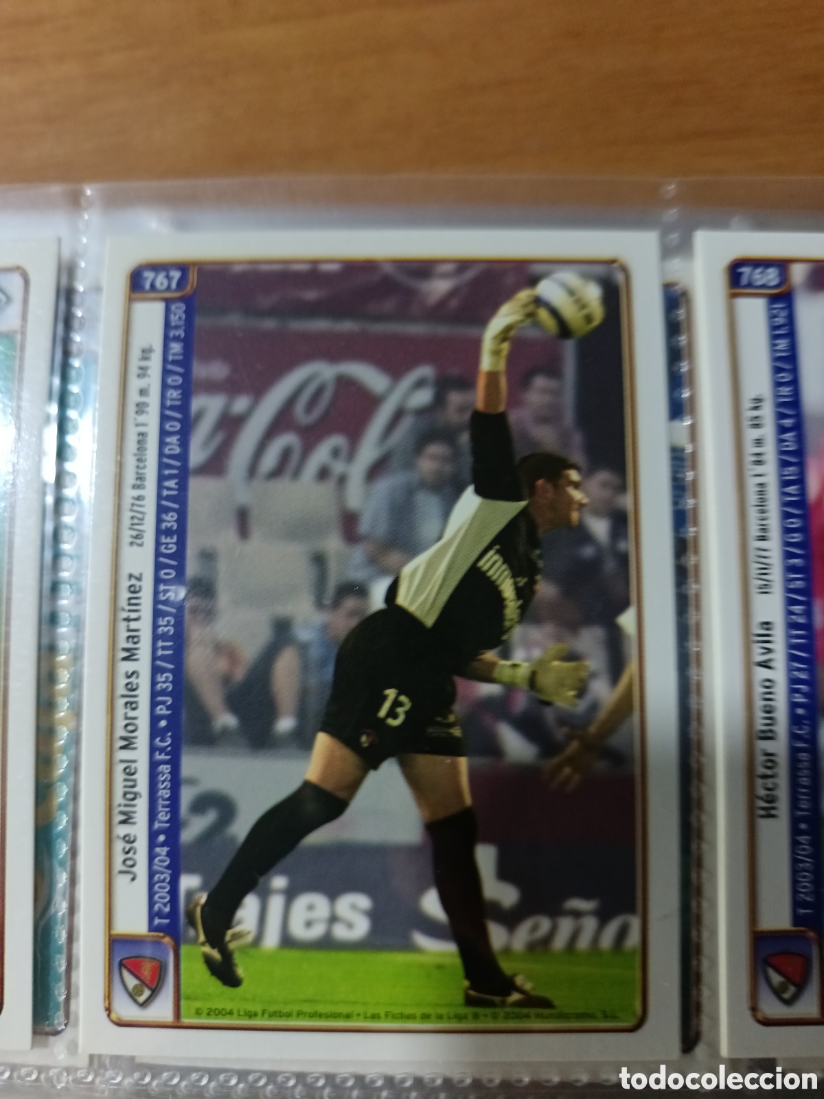 Cromos de f&uacute;tbol: 767 Jose Mundicromo 2004/2005