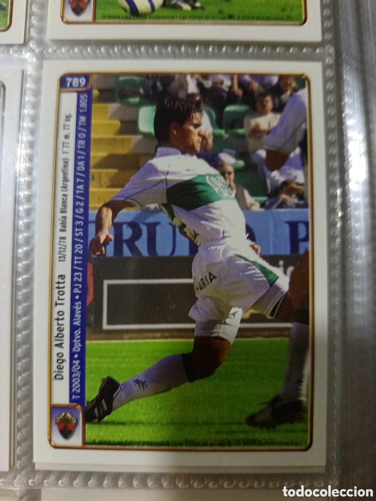 Cromos de f&uacute;tbol: 789 Alberto Mundicromo 2004/2005