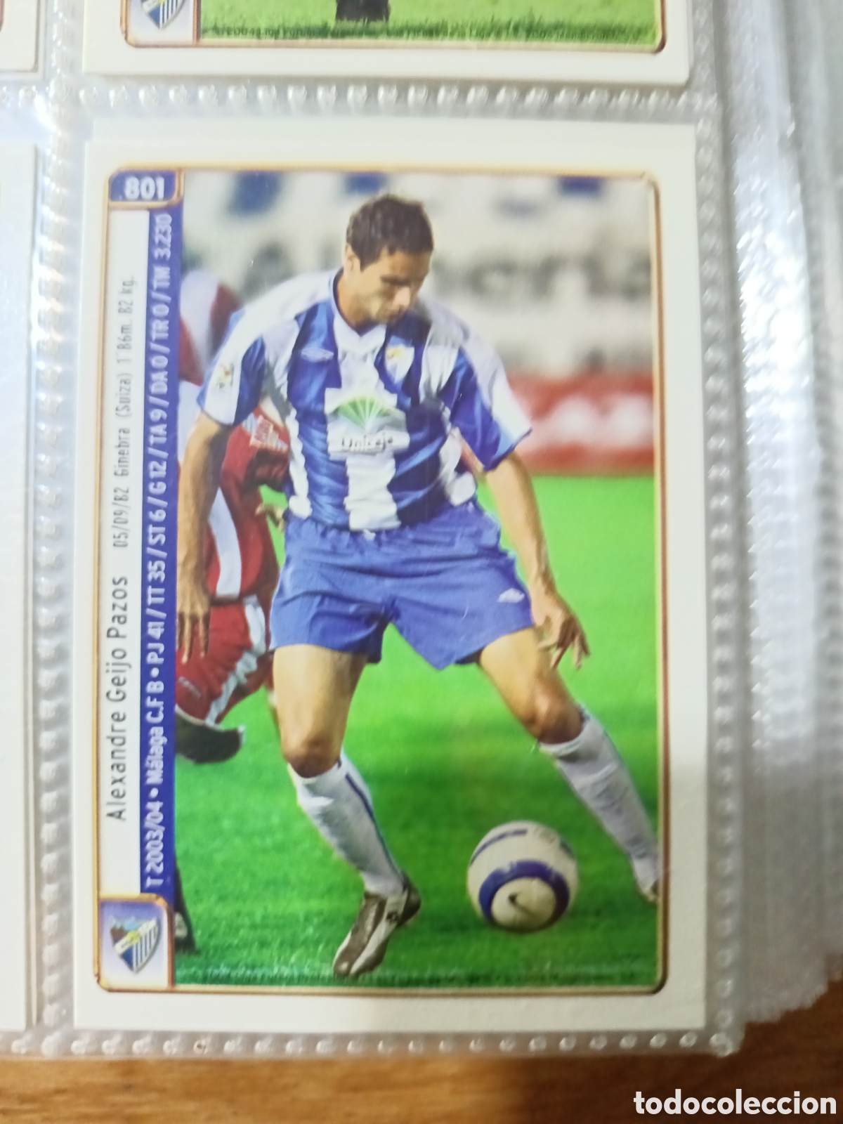 Cromos de f&uacute;tbol: 801 Alexandre Mundicromo 2004/2005