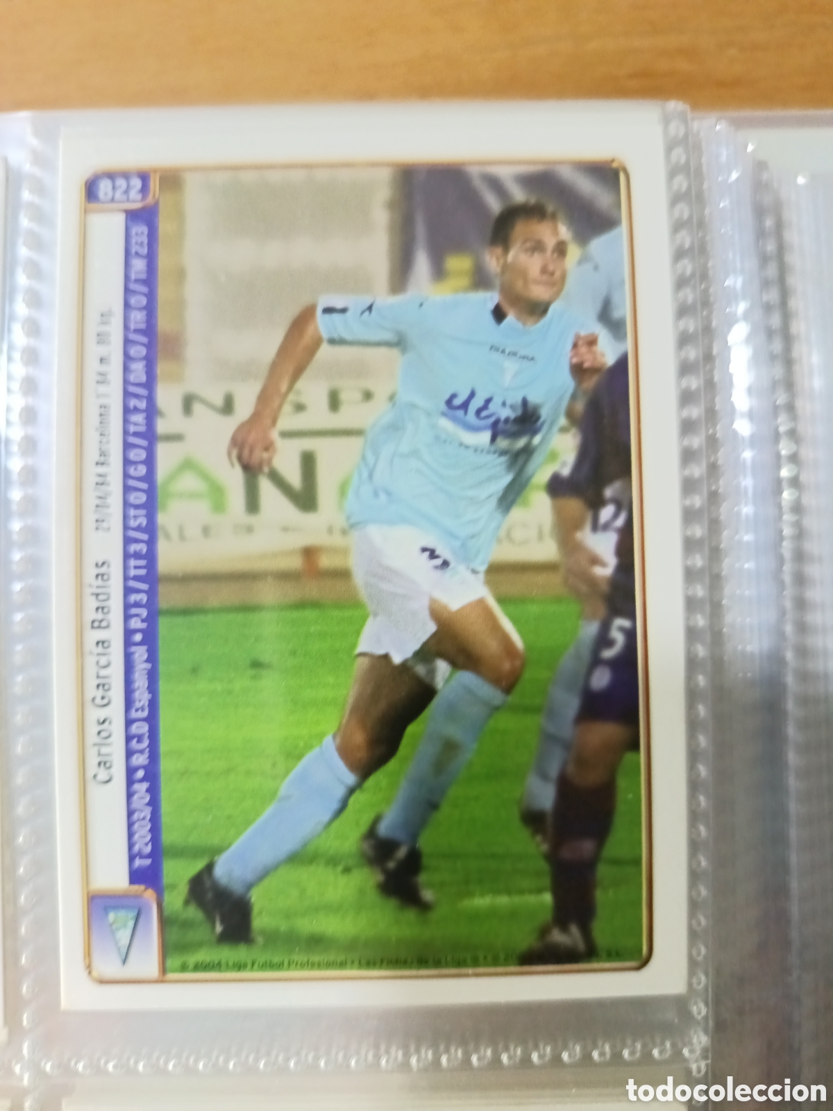 Cromos de F&uacute;tbol: 822 Carlos Mundicromo 2004/2005