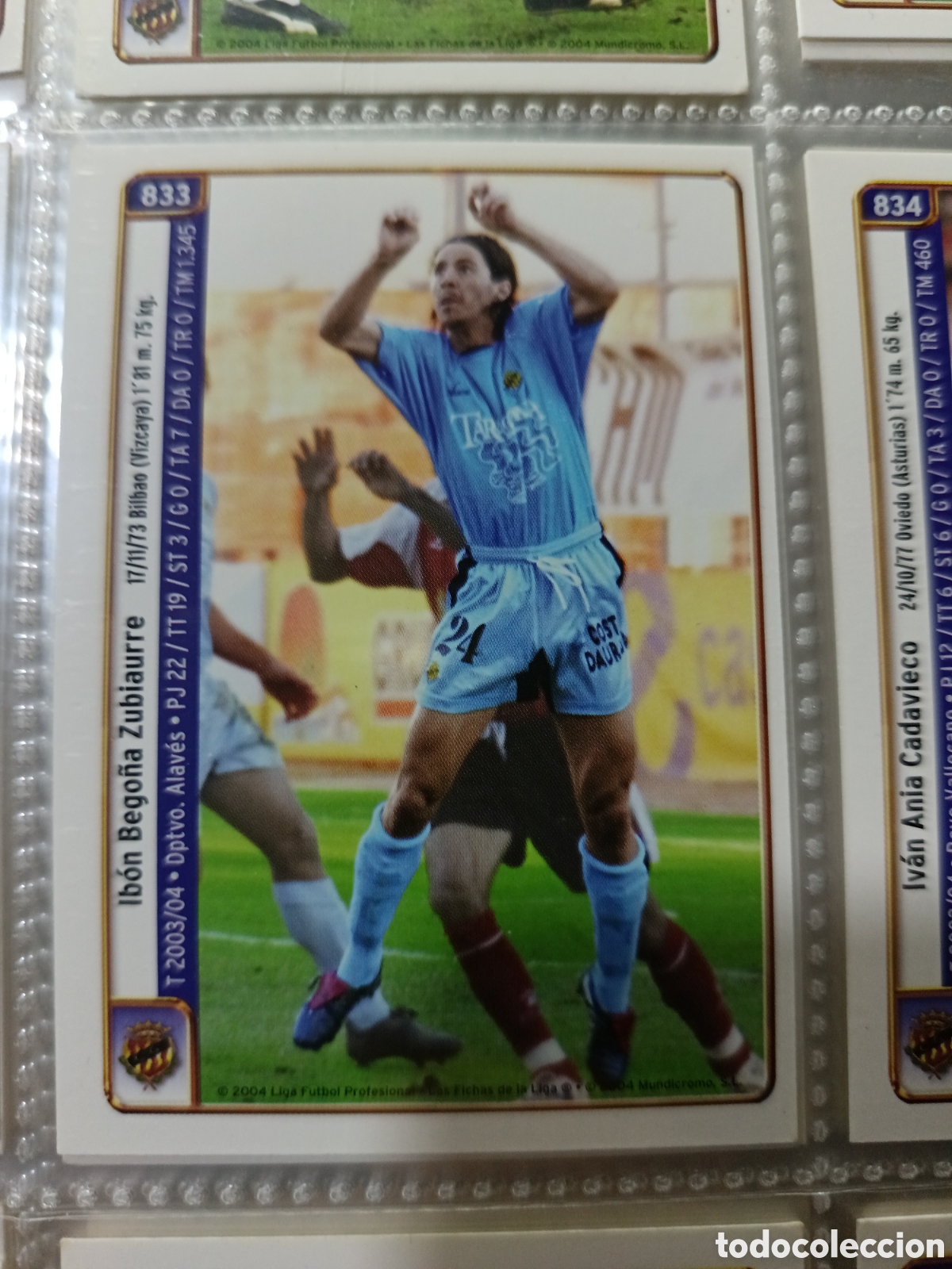 Cromos de Futebol: 833 Ib&oacute;n Mundicromo 2004/2005