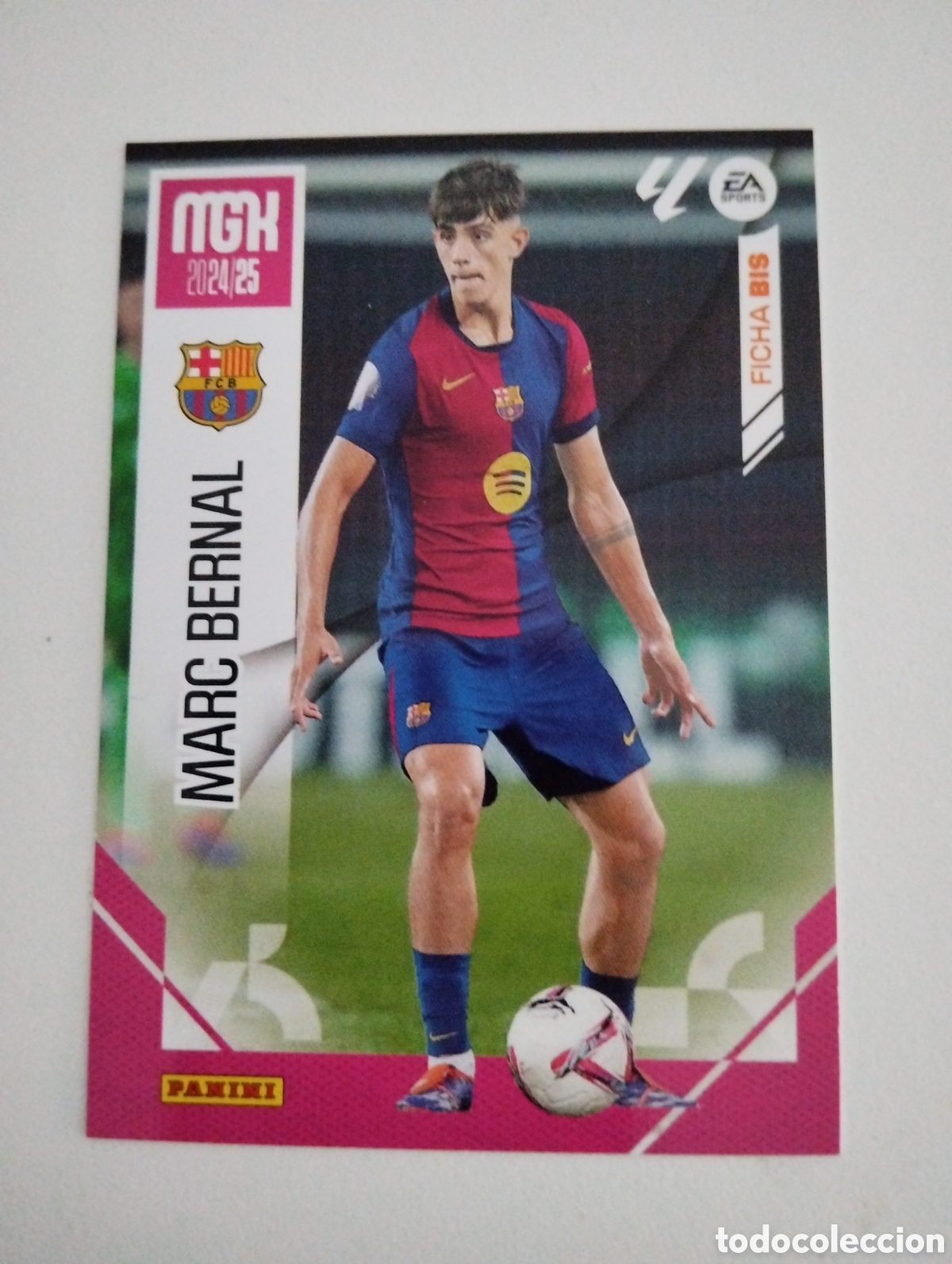 Cromos de Futebol: MEGACRACKS MGK 2024 2025 24 25 - PANINI - N&ordm; 84 BIS MARC BERNAL BARCELONA