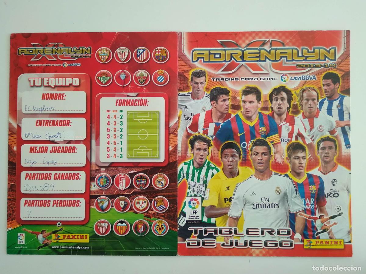 Cromos de F&uacute;tbol: PANINI ADRENALYN 13 14 LIGA 2013 2014 TABLERO DE JUEGO , MESSI CRISTIANO RONALDO NEYMAR