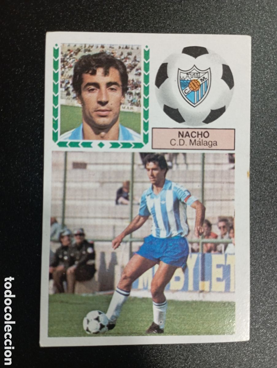 Cromos de f&uacute;tbol: Ediciones Este 83-84 NACHO C.D. M&Aacute;LAGA - Foto 1