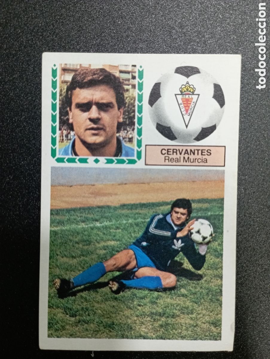 Cromos de f&uacute;tbol: Ediciones Este 83-84 CERVANTES REAL MURCIA - Foto 1