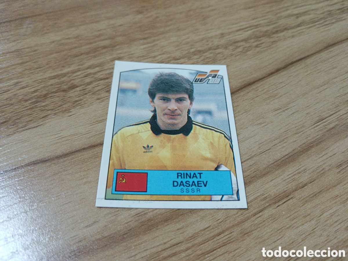 Cromos de Futebol: 1988 RINAT DASAEV N&ordm; 241 PANINI EURO 88