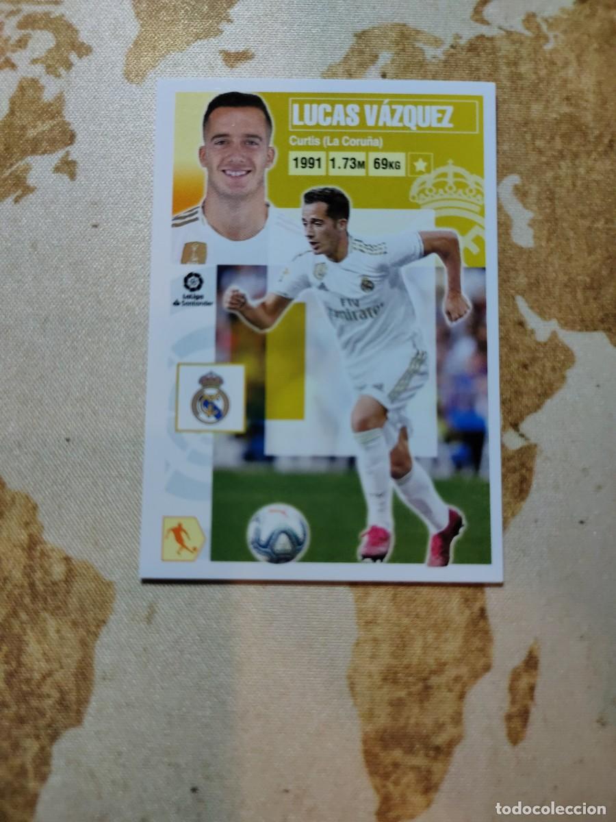 Cromos de Futebol: Liga ESTE Real Madrid 15 A LUCAS V&Aacute;ZQUEZ 2020-21 20 21