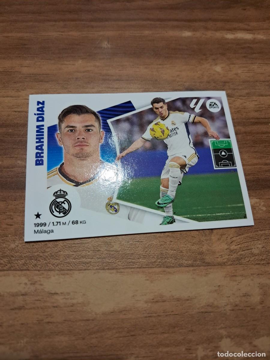 Cromos de F&uacute;tbol: CROMO COLECCIONES ESTE TEMPORADA 24/25: BRAHIM DIAZ (REAL MADRID), N&deg; 18
