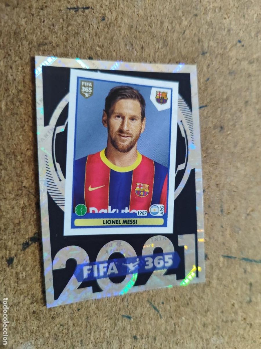 Cromos de f&uacute;tbol: PANINI FIFA 365 2025 UCL STICKER LIONEL MESSI FC BARCELONA # 9