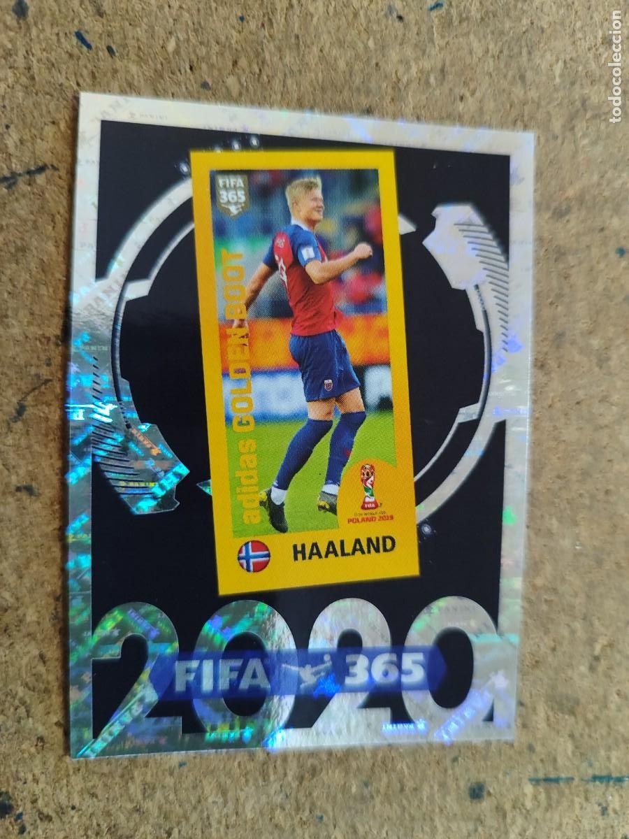Cromos de f&uacute;tbol: PANINI FIFA 365 2025 UCL STICKER HAALAND NORUEGA 2020 # 8