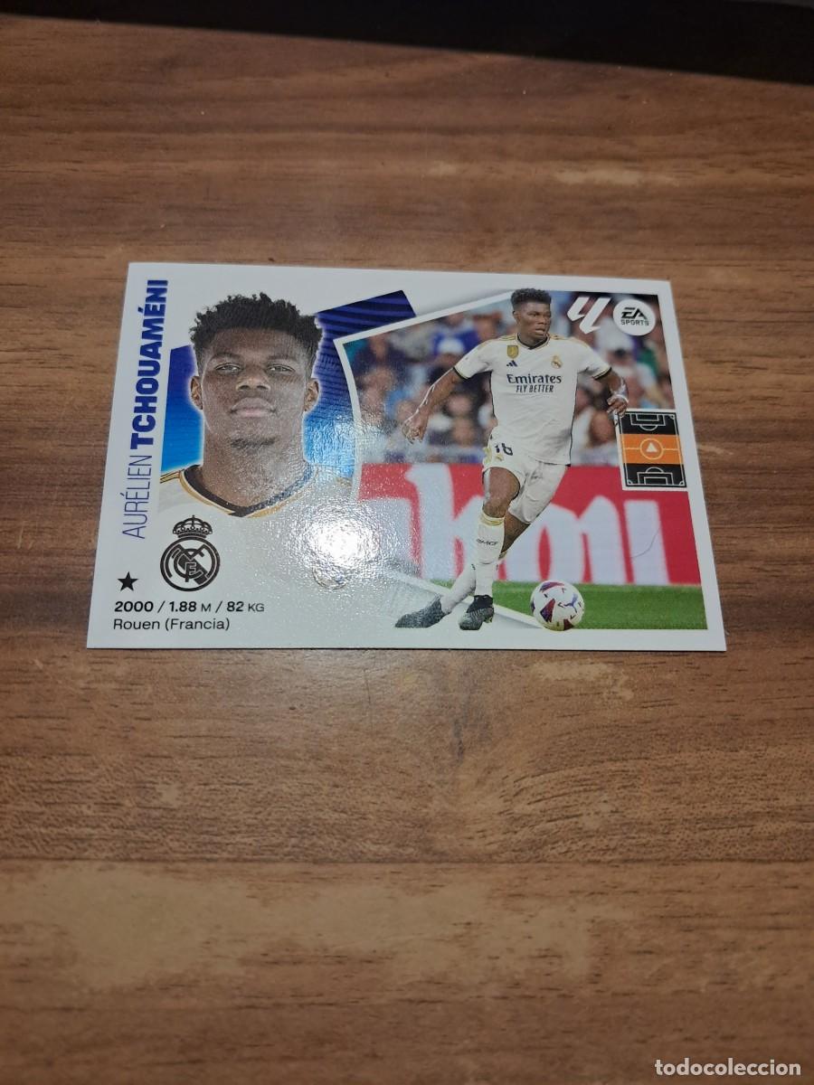 Cromos de F&uacute;tbol: CROMO COLECCIONES ESTE TEMPORADA 24/25: TCHOUAM&Eacute;NI (REAL MADRID), N&deg; 11